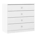 High Gloss Chest Of 4 Drawers - Denver