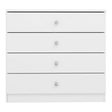 High Gloss Chest Of 4 Drawers - Denver