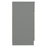 High Gloss Chest Of 4 Drawers - Denver