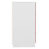 High Gloss Chest Of 4 Drawers - Denver