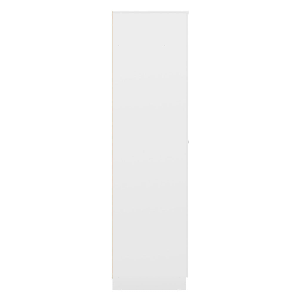 High Gloss Wardrobe With 2 Doors - Denver