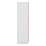 High Gloss Wardrobe With 2 Doors - Denver