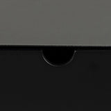 Metal Bedside Cabinet Wall Mounted With 1 Black Drawer - Joliet