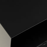 Metal Bedside Cabinet Wall Mounted With 1 Black Drawer - Joliet