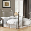 Metal Double Bed With Sprung Slatted Base - Edward