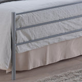 Metal Single Bed With Sprung Slatted Base - Brennington