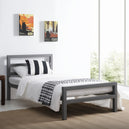 Metal Single Bed With Sprung Slatted Base - City Block