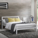 Metal Single Bed With Sprung Slatted Base - City Block
