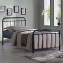 Metal Single Bed With Sprung Slatted Base - Miami