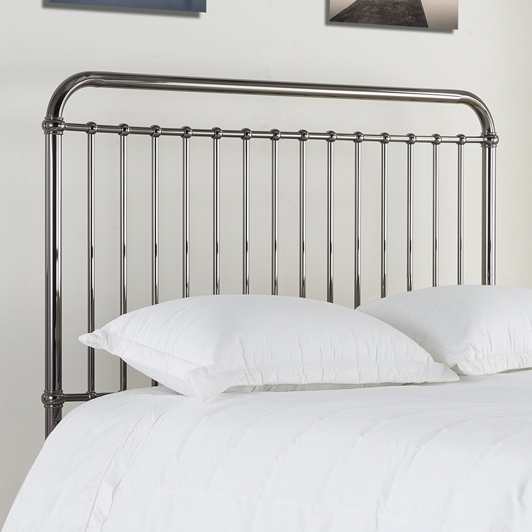 Metal Single Bed With Sprung Slatted Base - Rose