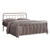 Metal Small Double Bed With Sprung Slatted Base - Miami