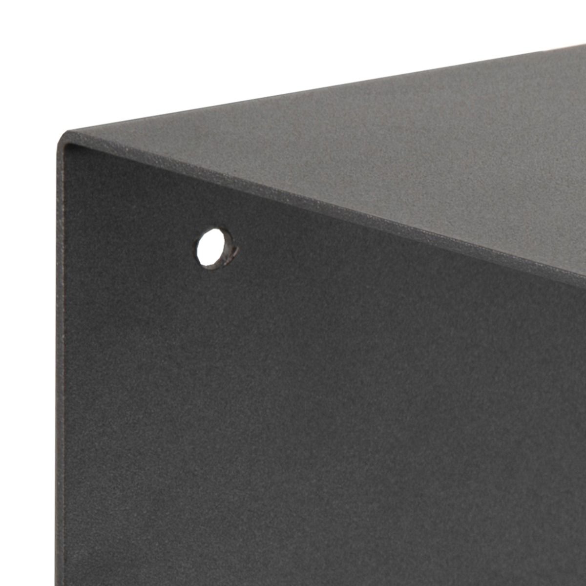Metal Wall Shelf 35cm Wide Rectangular - Joliet