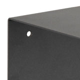 Metal Wall Shelf 35cm Wide Rectangular - Joliet