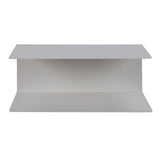 Metal Wall Shelf 35cm Wide Rectangular - Joliet