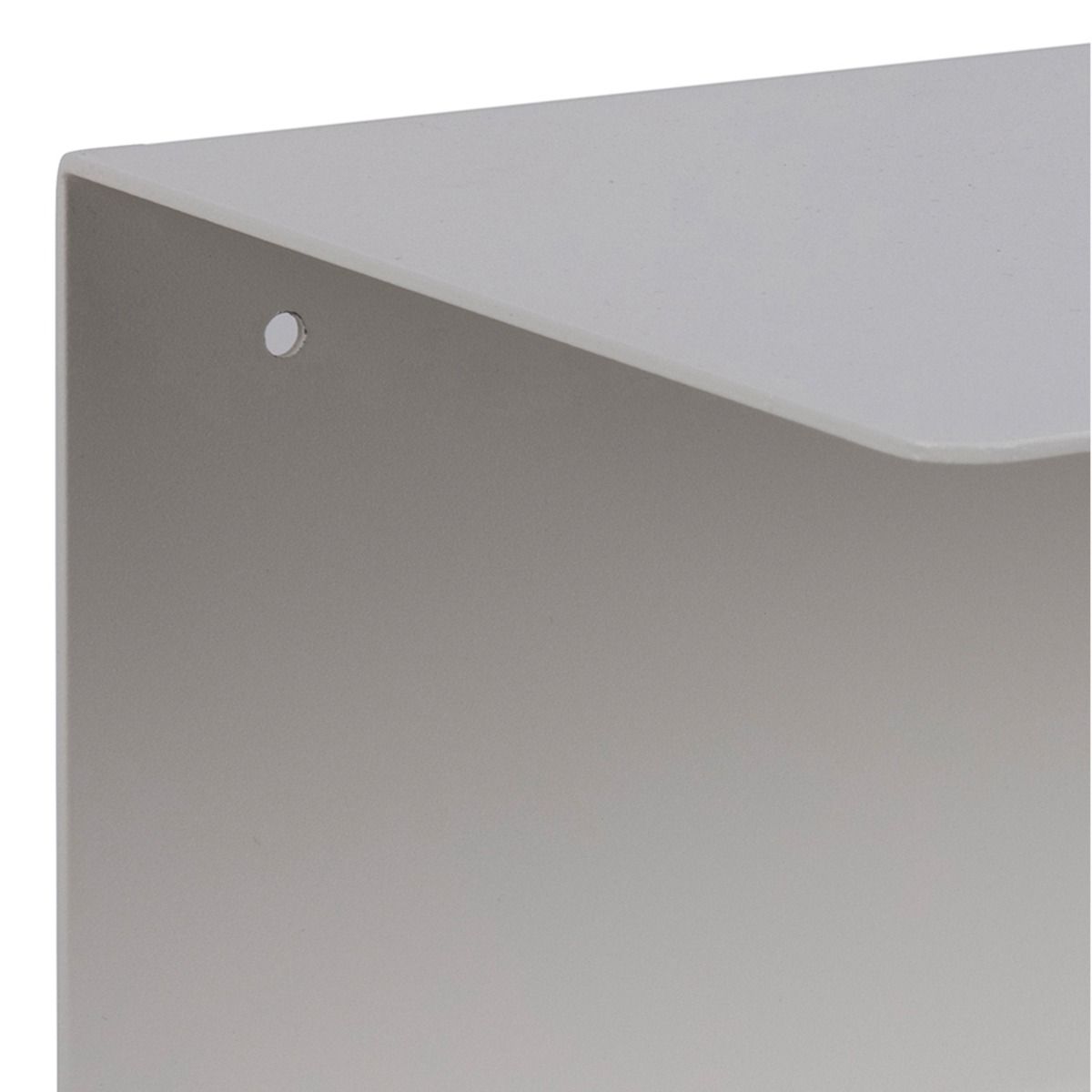Metal Wall Shelf 35cm Wide Rectangular - Joliet