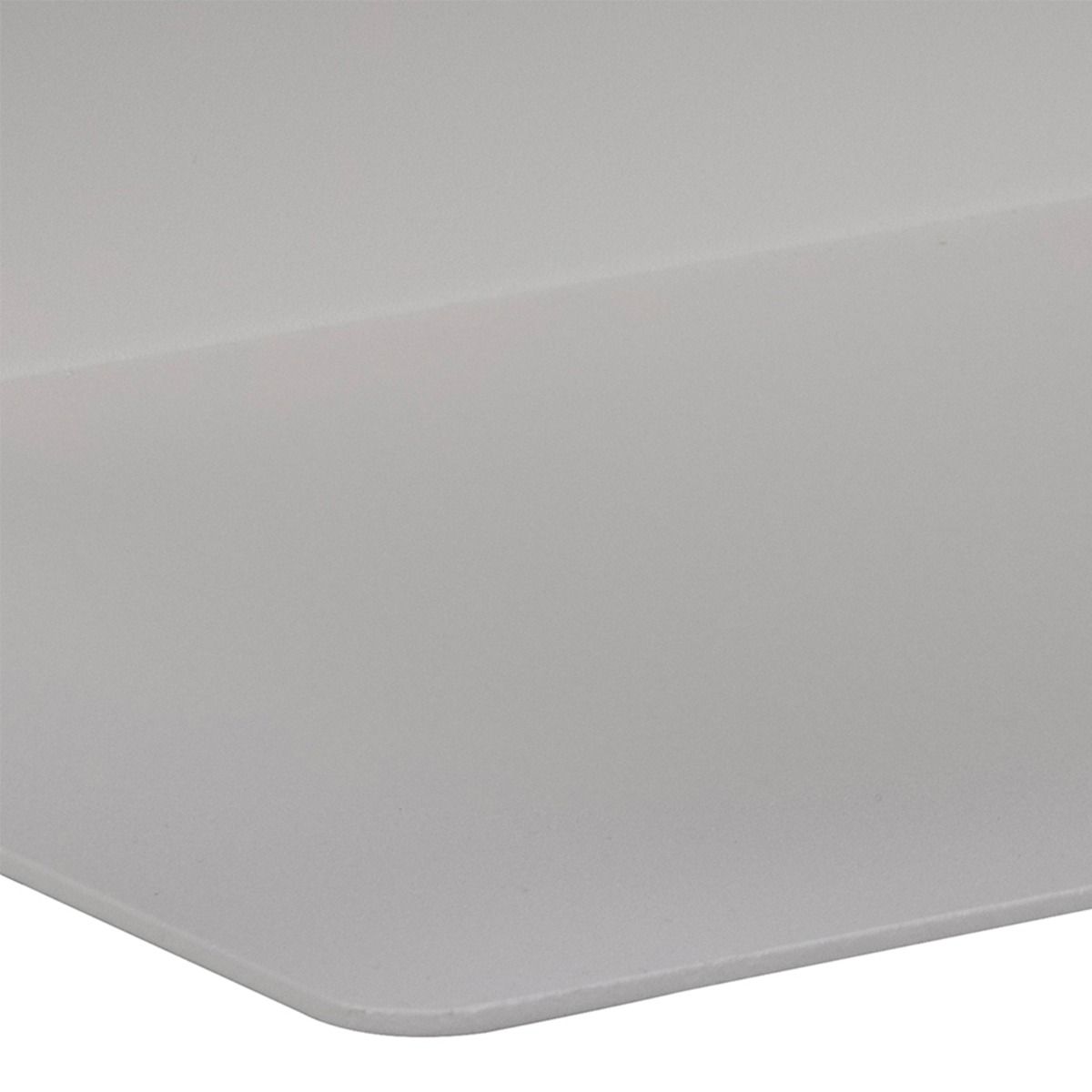 Metal Wall Shelf 35cm Wide Rectangular - Joliet