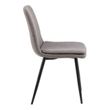 Plush Fabric Dining Chairs in Set Of 4 - Becca