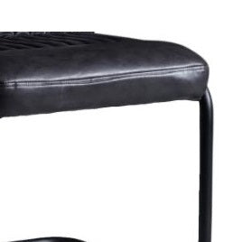PU Leather Dining Chairs in Set Of 2 - Inverley Designs