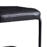 PU Leather Dining Chairs in Set Of 2 - Inverley Designs