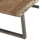 Solid Acacia Wood Coffee Table - Baltic Live Edge