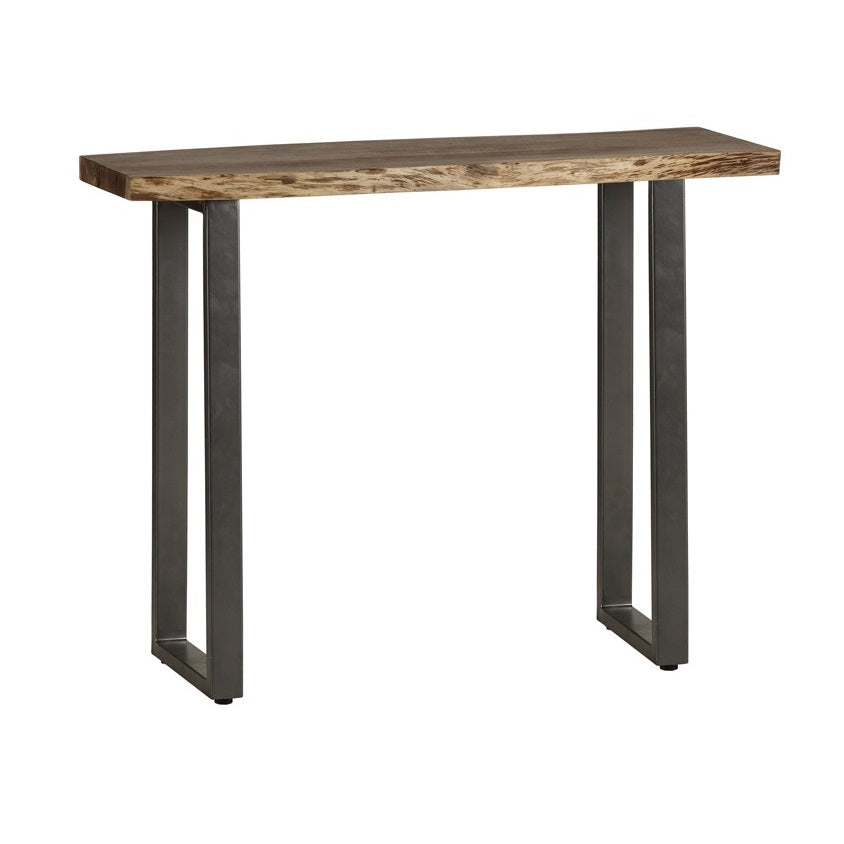 Solid Acacia Wood Console Table - Baltic Live Edge