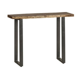 Solid Acacia Wood Console Table - Baltic Live Edge