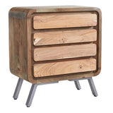 Solid Hardwood Chest Of 4 Drawers - Aspen