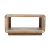 Solid Hardwood Coffee Table Rectangular - Hudson