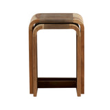 Solid Hardwood Nest Of 2 Tables - Aspen