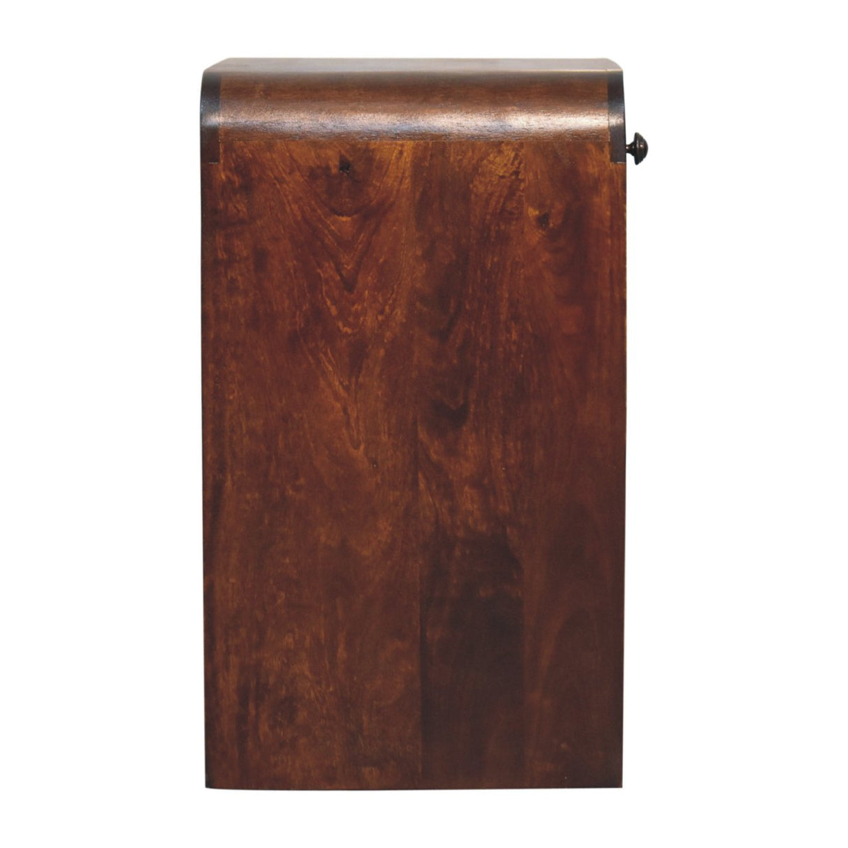 Solid Mango Wood Bedside Cabinet With 1 Drawer - Aspen