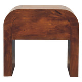 Solid Mango Wood Bedside Cabinet With 1 Drawer - Darcy