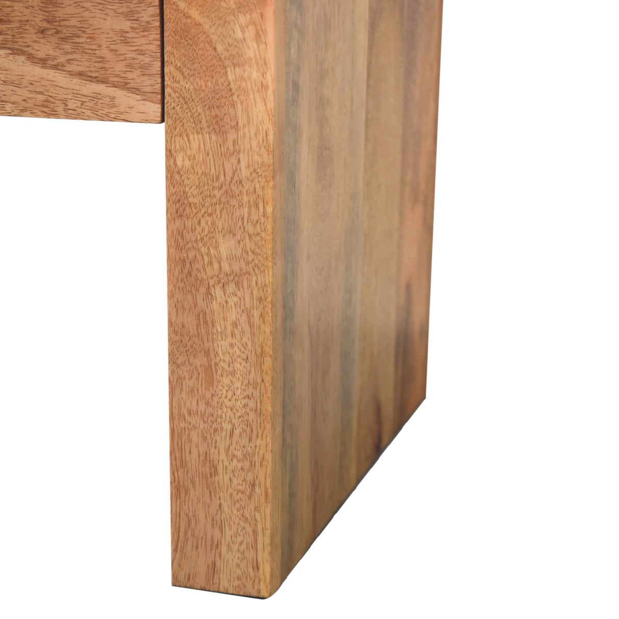 Solid Mango Wood Bedside Cabinet With 1 Drawer - Darcy