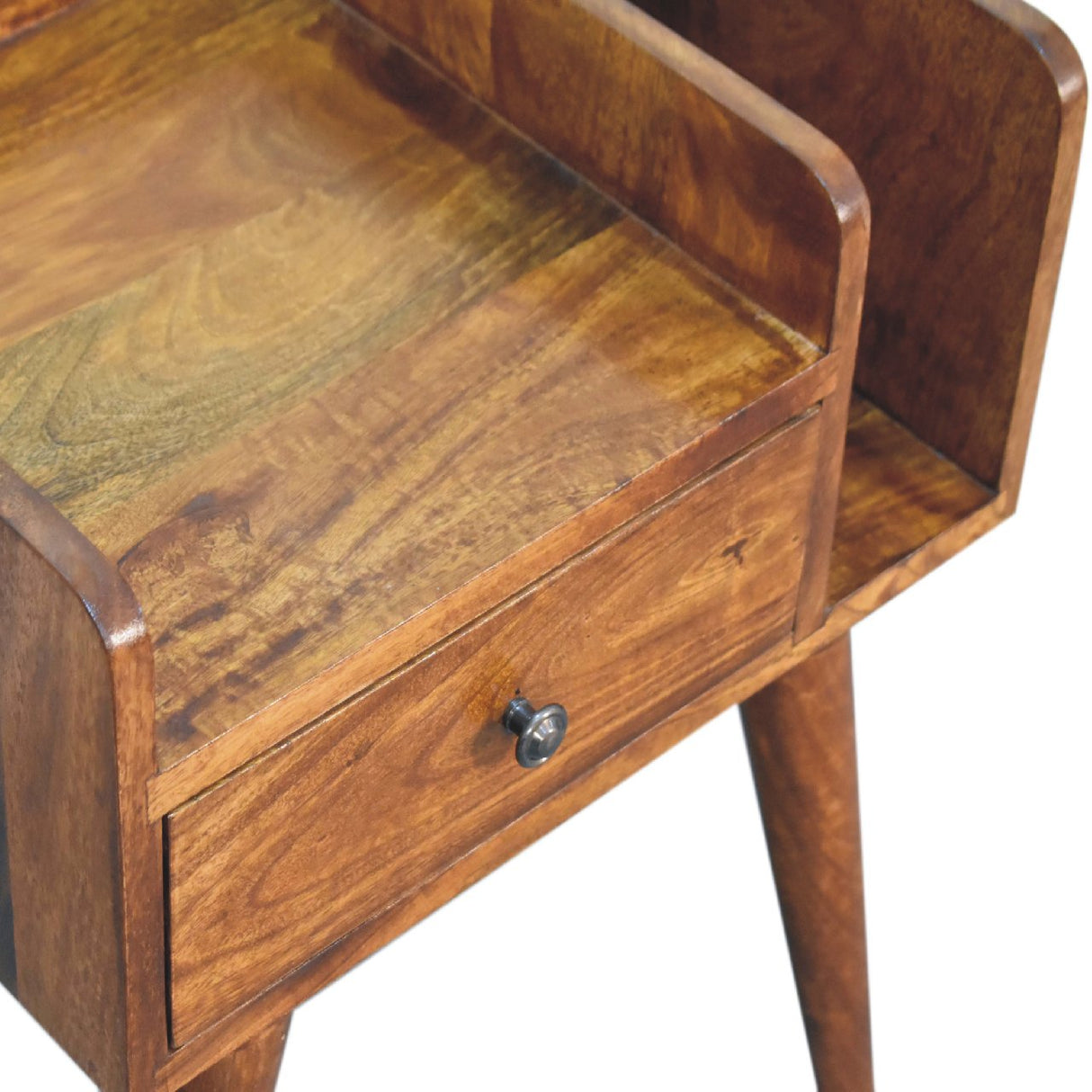 Solid Mango Wood Bedside Cabinet Collective - Birmingham