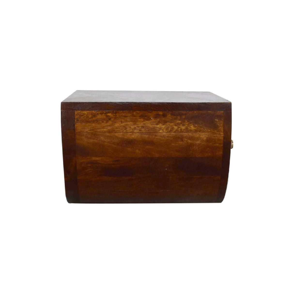 Solid Mango Wood Bedside Cabinet Crescent And Floating - Birmingham