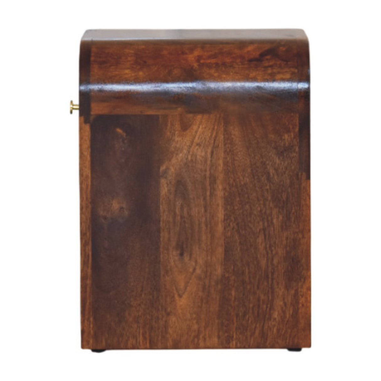 Solid Mango Wood Bedside Cabinet Mini With 1 Drawer - Darcy