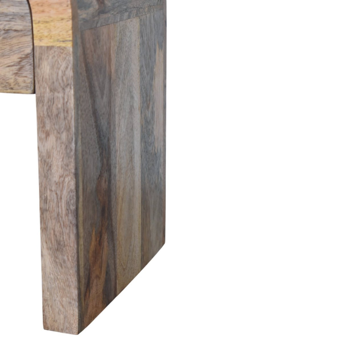 Solid Mango Wood Bedside Cabinet Mini With 1 Drawer - Darcy