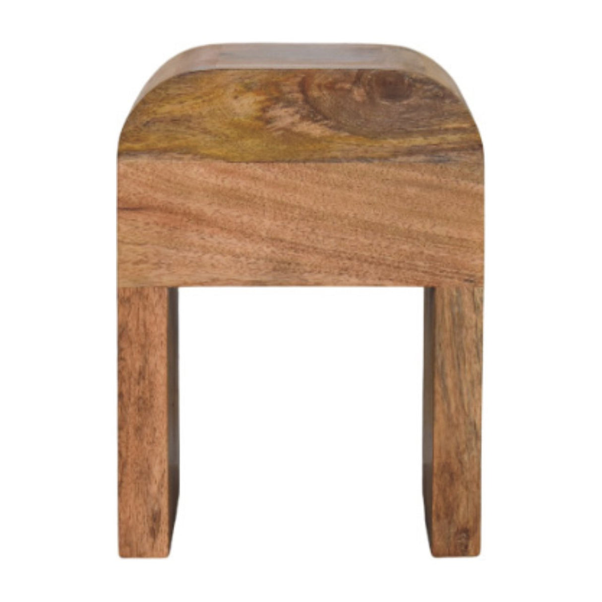 Solid Mango Wood Bedside Cabinet Mini With 1 Drawer - Darcy