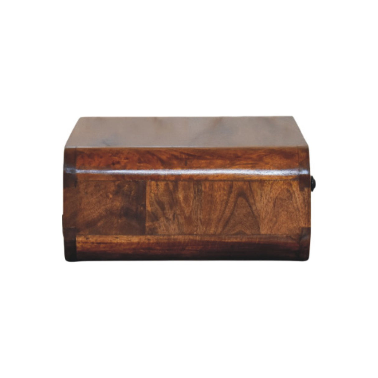 Solid Mango Wood Bedside Cabinet Wall Mounted With 1 Drawer - Avora