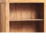 Solid Mango Wood Bookcase With 5 Shelves - Toko