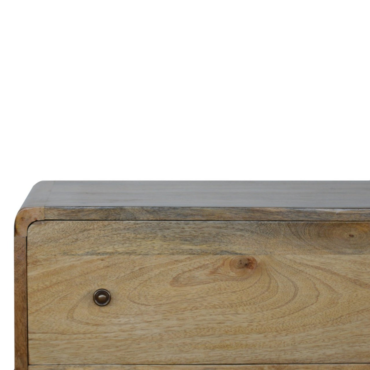Solid Mango Wood Chest Of 3 Drawers - Coventry