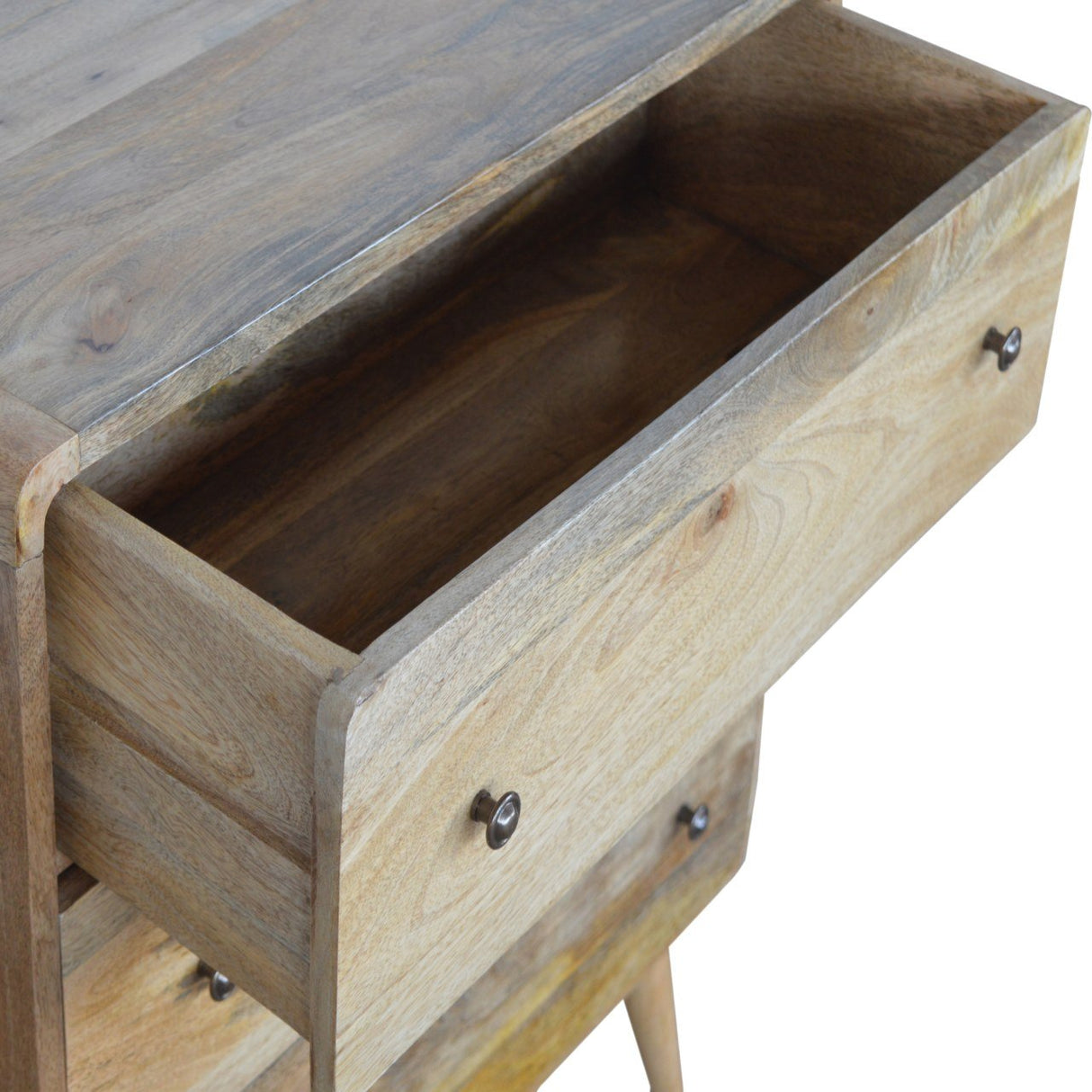 Solid Mango Wood Chest Of 3 Drawers - Coventry