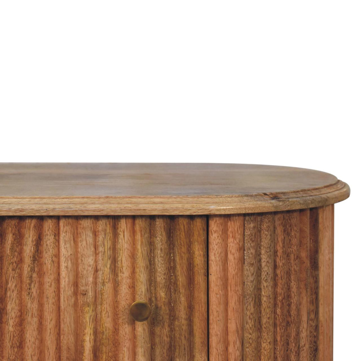 Solid Mango Wood Chest Of 3 Drawers Nordic - Soba