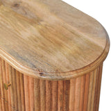 Solid Mango Wood Chest Of 3 Drawers Nordic - Soba