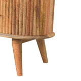 Solid Mango Wood Chest Of 3 Drawers Nordic - Soba