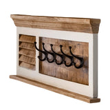Solid Mango Wood Coat Hanger - Alfie