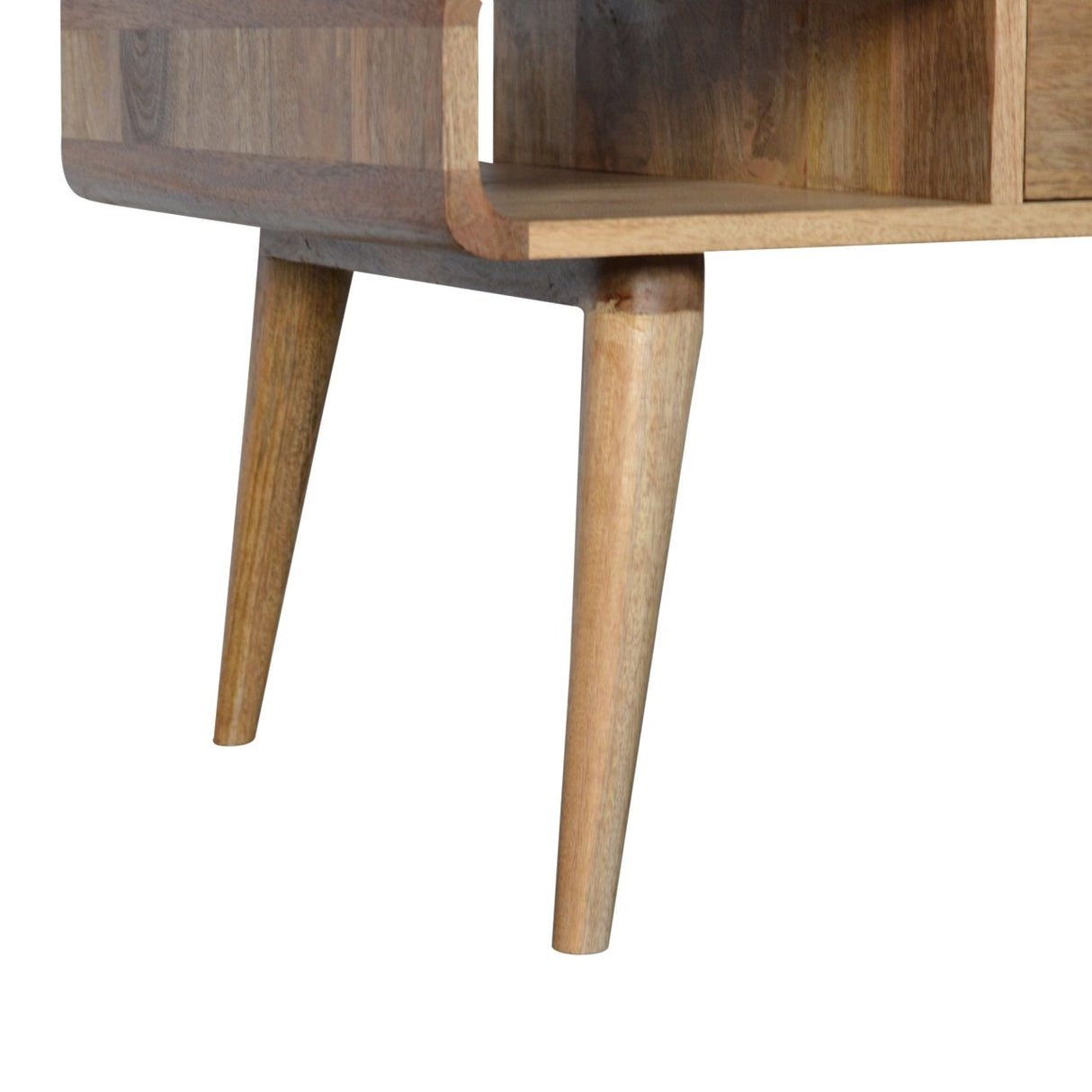 Solid Mango Wood Coffee Table With 1 Drawer - Coventry