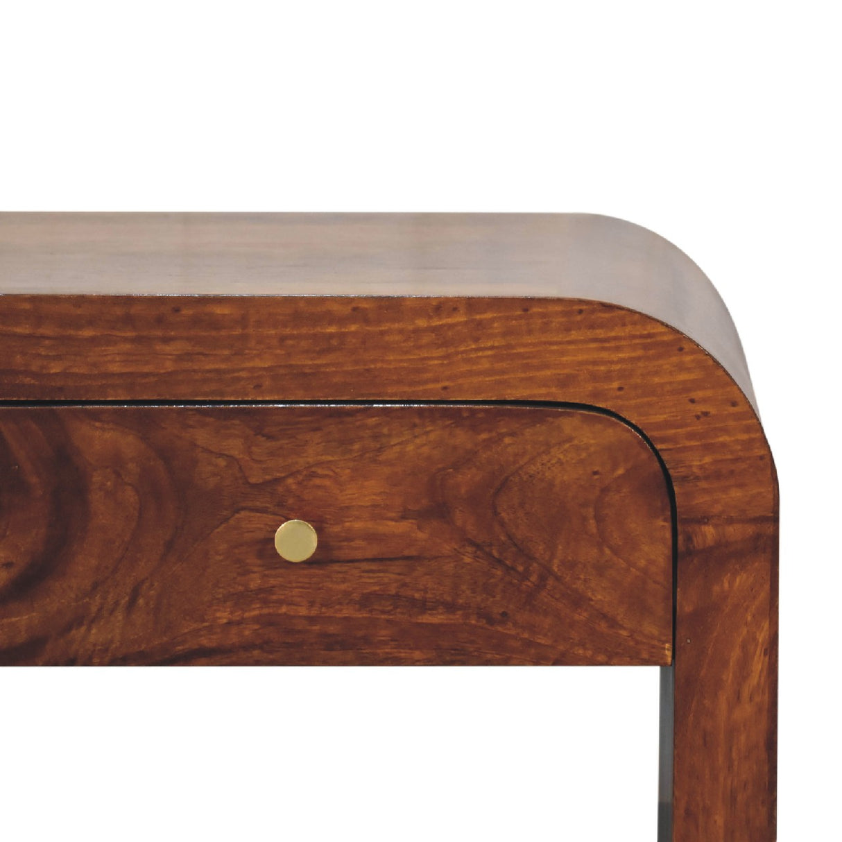 Solid Mango Wood Coffee Table With 2 Drawers - Darcy