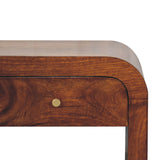 Solid Mango Wood Coffee Table With 2 Drawers - Darcy