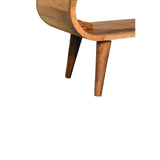 Solid Mango Wood Coffee Table in Nordic Style - Amaya