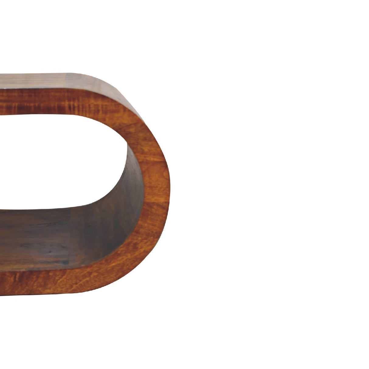 Solid Mango Wood Coffee Table Rectangular - Alina